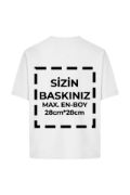 Tişört Tasarla 24/1 Kumaş - Beyaz resmi